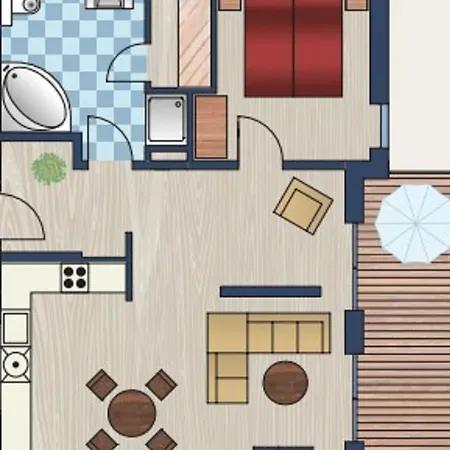 Meerglueck 50 0 M Apartman